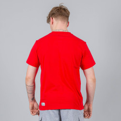 Peak Round Neck T-Shirt Red
