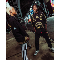 Sprayground Golden Tiger Varsity Black