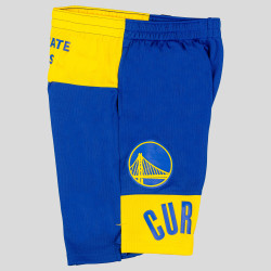 Outer Stuff Pandemonium N&N Short Golden State Warriors Stephen Curry Blue/Yellow