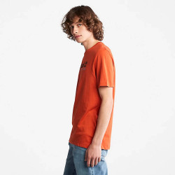 Timberland NEW CORE Front Graphic Tee (Regular) Burnt Ochre