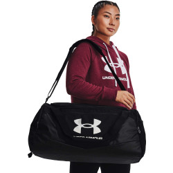 Under Armour UA Undeniable 5.0 Medium Duffle Bag Black/Metallic Silver