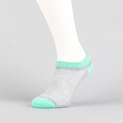 Dámske členkové ponožky PEAK Fashion Anklet sivo-mentolové