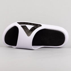 Peak Taichi Big Logo Slipper White/Black