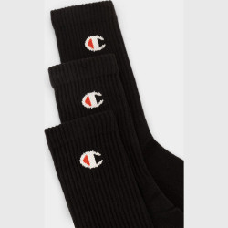 Champion 3pk crew socks Black/Black/Black