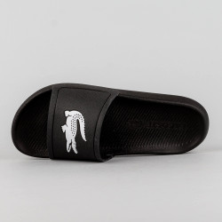 Lacoste Croco Slide Blk/Wht
