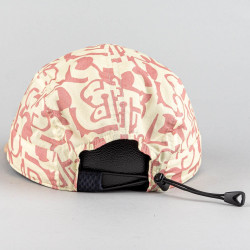 Šiltovka DJINN'S 5 Panel Soft Flat Cap Simple Aztek Beige/Old Rose