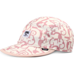 Šiltovka DJINN'S 5 Panel Soft Flat Cap Simple Aztek Beige/Old Rose