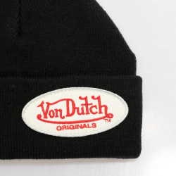 Von Dutch Originals Fisherman Beanie Conny Black