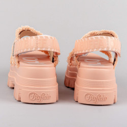 Buffalo Sandal Platform Aspha Str Rose