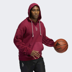 Adidas Men Dame 8 Innovation Hoodie Bordeaux
