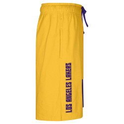 OUTER STUFF NBA PURE SHOOTER SHORT LOS ANGELES LAKERS LEBRON JAMES YELLOW/PURPLE
