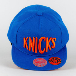 Mitchell & Ness DEAD REMIX DEADSTOCK SNAPBACK HWC NEW YORK KNICKS Blue