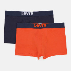 Levis Men Solid Basic Trunk Organic Co 2P Mandarin Red