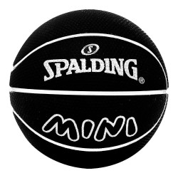 Mini basketbalová lopta Spalding Spaldeens Basketball čierna