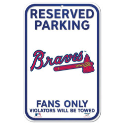 Wincraft Plastic Sign Atlanta Braves
