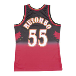 Mitchell & Ness NBA Swingman Jersey Dikembe Mutombo Atlanta Hawks Scarlet