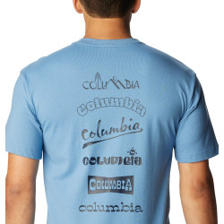 Columbia Burnt Lake™ Graphic SS Tee - Skyler/Branded Jumble