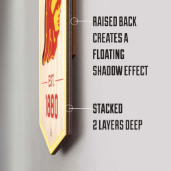 Youthefan NFL 3D Stadium Banner New England Patriots (15x48 cm)