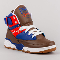 Ewing Athletics 33 HI WINTER x Snickers white/brown/royal/red