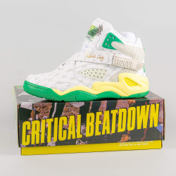 Ewing Athletics ROGUE x UltraMagnetic MCs “Critical Beatdown” White/Green/Yellow