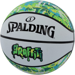 Spalding New Graffiti Basketball Green sz. 6