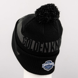 Fanatics NHL Fundamental Beanie Cuff with Pom Vegas Golden Knights Black/Charcoal Heather