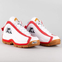 FILA GRANT HILL 2 EURO BASKET mid White-Fila Red