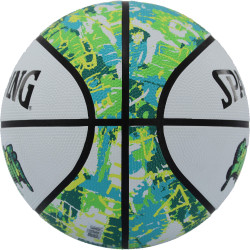 Spalding New Graffiti Basketball Green sz. 6