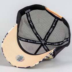 Šiltovka so sieťkou DJINN'S Trucker Cap New HFT Simple Aztek Beige/Black