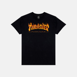 Thrasher T-Shirt Inferno Black