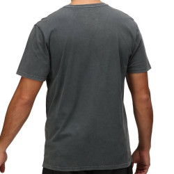 Re:Covered NFL Monochrome Logo T-Shirt Tampa Bay Buccaneers Washed Black