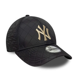 Detská šiltovka New Era New York Yankees Youth MLB Quilted Black 9FORTY Adjustable Cap čierna