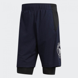 Adidas Dame Doll 2 In 1 Shorts Navy