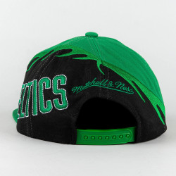 Mitchell & Ness SPIRAL DEADSTOCK SNAPBACK HWC BOSTON CELTICS Green