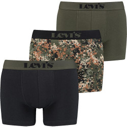 Levis Men Giftbox Dotted Camo Boxer Brief 3P Grey / Green