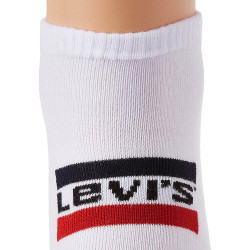 Levis Low Cut Sprtwr Logo (Two Pack) White