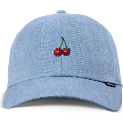 Šiltovka Djinn's Dad Cap DNC Cherry light denim