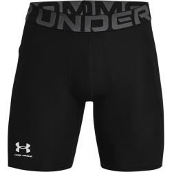 Under Armour Men's HeatGear® Armour Compression Shorts Black / White