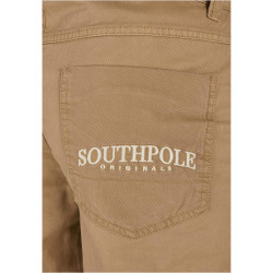 Southpole Script Twill Pants Warmsand