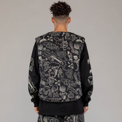 Grimey Wear The Toughest Quilted Vest Orange
