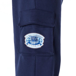 Tepláky New Era MLB Los Angeles Dodgers World Series Navy Fleece Cargo Joggers tmavomodré