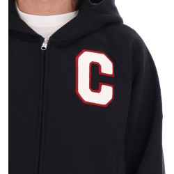 Champion Wmsn Hooded Full Zip Sweatshirt Black