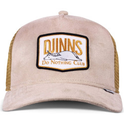 Šiltovka so sieťkou Djinn's HFT Cap DNC 3.0 Hairy Suede - khaki