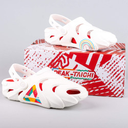 Sandále PEAK Taichi Clogs Species Olympic WHITE/RED
