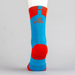 Basketbalové ponožky PEAK Basketball Pro Socks modro-oranžové