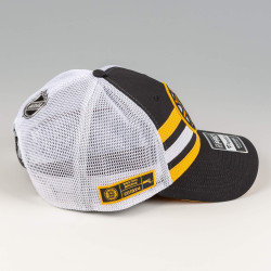 Fanatics Boston Bruins Authentic Pro Draft Structured Trucker Cap Team Black