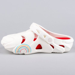 Sandále PEAK Taichi Clogs Species Olympic WHITE/RED