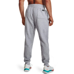 Under Armour Men's Curry Fleece Sweatpants Mod Gray Full Heather / Black
