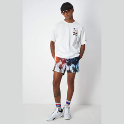 Champion Mlb Roc Beachshort Wht/Allover-Yankees