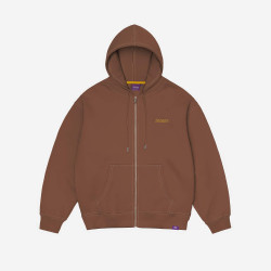 Jacker Gothica Zipped Jacket Brown